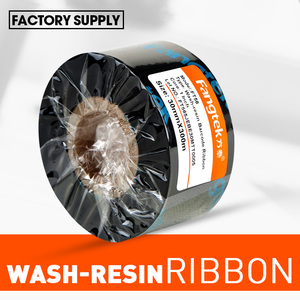 Tốt Nhất Bền Ttr Rửa-Nhựa Mã Vạch Băng Đối Với Dệt Vải Nhãn Chăm Sóc Và Nylon - Product Image 3