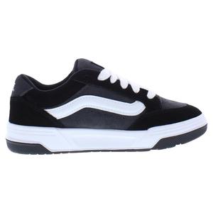 Zapatillas de skate con cordones Hylane Gs para niños, parte superior de lona, cómodas, color negro asfalto y blanco, talla 4 - Product Image 2