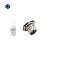 Konektor Receptacle Dinding Berbahan Aluminium Alloy 6p Seri III Standar Aerospace D38999