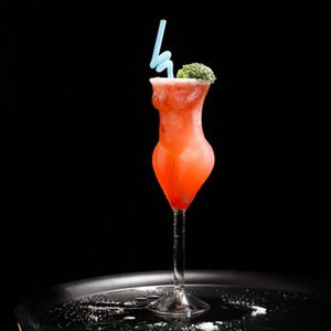Verres à vin personnalisés de 180 ml, forme de corps sexy, verres en forme de corps, gobelet à vin de fête en Chine, <span class=keywords><strong>cocktail</strong></span> unique, femmes, transparent, moderne - Product Image 1