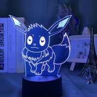 Lampe de chevet LED 3D créative en acrylique, motif camionnette animée pour animaux de compagnie, dessin animé mignon, petit cadeau, vente en gros 2026