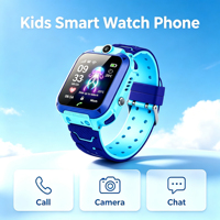 Montre connectée pour enfants, réseau 2G 4G, double appel, avec positionnement LBS, clôture électronique, longue autonomie, montre de sécurité pour enfants