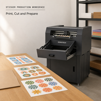 Nouvelle arrivée : machine de découpe d'étiquettes numérique automatique à alimentation par feuilles A3MAX5 PRO, prise en charge d'une largeur de coupe de 60 cm