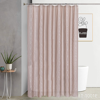 Rideau de douche fantaisie 3D PEVA, pour salle de bains, impression, vente en gros