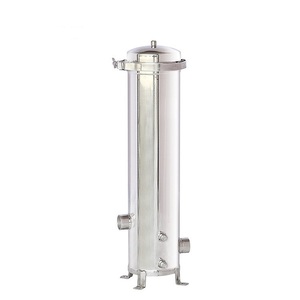 Boîtier de filtre à eau industriel en acier inoxydable pour le traitement de l'eau 7 noyaux 40 pouces - Product Image 3