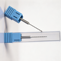 Mata Bor Mikro Karbida Padat Presisi Tinggi 0.1mm-3.0mm CNC Mini Drill