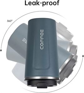 2025 New Design Custom Logo 380ml 510ml Smart Led Temperature Display Stainless Steel Vacuum Coffee Cup Insulated Thermal <b>Mug</b> - Product Image 5