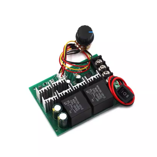 SMJ SMJ-ZF 40A High Power 40A Forward/Reverse Brushed Motor PWM Speed Regulator Controller 12V-50V