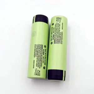 Original Japão Marca Bateria Celular Ncr 18650b 3400mAh 3.6V Bateria De Lítio Recarregável 18650 Para Bicicleta Elétrica Scooter Elétrico