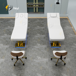 <span class=keywords><strong>Table</strong></span> <span class=keywords><strong>de</strong></span> <span class=keywords><strong>massage</strong></span> plate électrique réglable stationnaire d'<span class=keywords><strong>esthéticienne</strong></span> professionnelle la plus confortable - Product Image 4