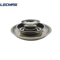 Bol de rangement magnétique en acier inoxydable de 3 pouces pour pièces de réparation automobile, écrous, vis, boulons