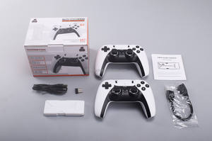 Console <span class=keywords><strong>de</strong></span> jeux vidéo P5 PRO avec manette sans fil 2.4G, 4K, 35000 jeux, 64 Go, stick <span class=keywords><strong>de</strong></span> jeu rétro compatible avec PS1/GBA/NES - Product Image 3