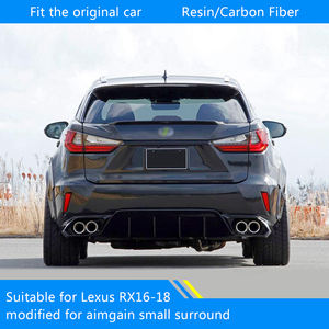FRP ou CARBONE kit carrosserie pour <span class=keywords><strong>Lexus</strong></span> RX 15-19 modifié pour VISER petit surround avant et arrière lèvre côté jupe queue - Product Image 6