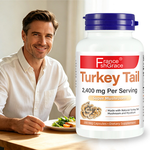 Cápsulas Personalizadas de Cola de Pavo Shecome 2400mg, Apoyo a la Salud Inmunológica, Cápsulas para Mujeres y Hombres, Suplemento Dietético de Cola de Pavo - Product Image 3