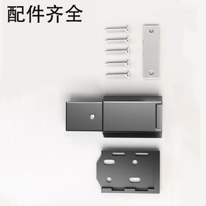 Loquet de porte à pousser Xianying, robuste, en acier inoxydable, pour armoire, fermeture magnétique, design moderne et simple - Product Image 1