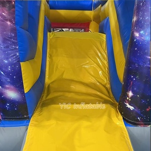 Château gonflable Astronaute pour enfants, usage commercial, avec toboggan et kits de réparation - Product Image 6