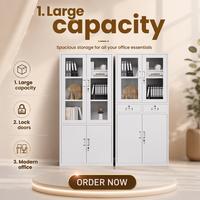 Armoire de classement métallique verrouillable en acier pour bureau – Offre Spéciale