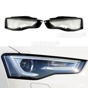 สำหรับ Audi A5 ปี 2011-2016 โคมไฟซ้ายขวา ไฟเดย์ไลท์ LED ฝาครอบเลนส์ไฟหน้า LED - Product Image 2