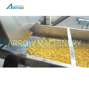 Nueva línea de producción automática de extrusora de copos de maíz y cereales duraderos para el desayuno, equipo de fabricación de alimentos para aperitivos para fábrica de alimentos - Product Image 5