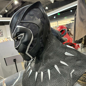 Busto de Pantera Negra de los Vengadores de Alta Calidad, Forma de Animal, Resina GK, Ecológico, Esculpido, Regalo Hecho a Mano, Adorno de Colección para <span class=keywords><strong>Bar</strong></span> - Product Image 2