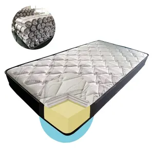 廉价PU泡沫床垫竹坚固高密度泡沫床垫学生用双层床床垫