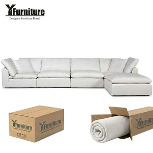 Canapé modulaire <span class=keywords><strong>en</strong></span> forme de L, moderne, <span class=keywords><strong>en</strong></span> tissu, garni d'éponge, compressé sous vide, confortable pour salon, appartement, villa - Vente <span class=keywords><strong>en</strong></span> gros - Product Image 1