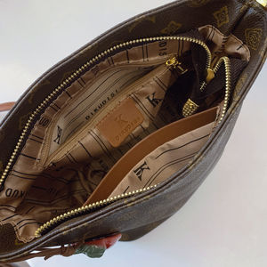 Sac à dos bandoulière haut de gamme pour femme, style tendance, doublure en polyester, matériau PU, sac seau.6051 - Product Image 2