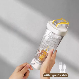 휴대용 전기 블렌더 컵 20oz 충전식 USB-C 자동 전동 쉐이커 병 (뜨거운 음료, 단백질 쉐이커용) - Product Image 6