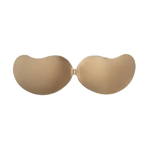 Strapless Bra Invisible Push Up Bras Underwear Seamless Solid