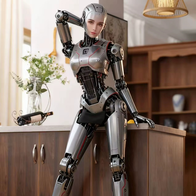 The AI Intelligent Professional Robot Is Suitable for Various Scenarios in the Home, Kitchen, and Bedroom,