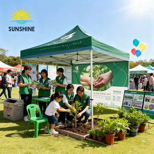 Phát triển Trung Quốc thực hiện canopies không thấm nước với các mẫu in tùy chỉnh và thiết kế có thể gập lại để sử dụng triển lãm chuyên nghiệp - Product Image 5