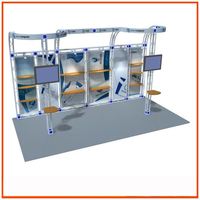 Treillis de scène en aluminium de haute qualité, système de projet de treillis, support de fermes de cadre de stand en aluminium