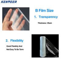 Effacer UV DTF A3 100 feuilles un Film 32cm * 100m B Film pour Xp600 I3200 pour Uv Dtf ab Film pour impression d'autocollants d'étiquettes