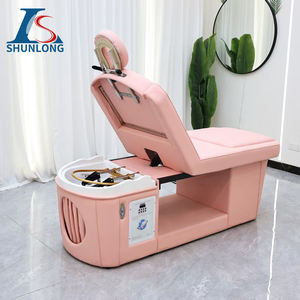 Cama de Champú Multifuncional Eléctrica para Salón Spa con Circulación de Agua, Terapia Capilar, Lavado de Cabello, Masaje y Pedicura - Product Image 4