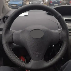 <span class=keywords><strong>Funda</strong></span> para <span class=keywords><strong>Volante</strong></span> de Coche Antideslizante de Cuero Artificial para <span class=keywords><strong>Toyota</strong></span> RAV4 2006-2012 Vios 2008-2013 <span class=keywords><strong>Yaris</strong></span> 2007-2011 Accesorios para Coche - Product Image 2