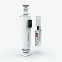 Diffuseur d'huiles essentielles personnalisé de 800 ml, diffuseur de parfum commercial de 3000 m, machine intelligente à éclairage dynamique, diffuseur d'air sans eau, électrique