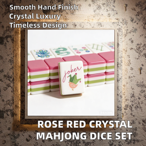 Juego de Dados de Mahjong de Cristal de Alta Gama Estilo Americano |   Dados de Juego de Lujo de Acrílico de 4 Capas <span class=keywords><strong>para</strong></span> Mesas de <span class=keywords><strong>Casino</strong></span> |   EN STOCK, Listo <span class=keywords><strong>para</strong></span> Enviar - Product Image 1