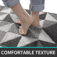 Tapis de cuisine antidérapants lavables en machine, résistant à la saleté, fabricant de tapis et de tapis de cuisine absorbants en gros
