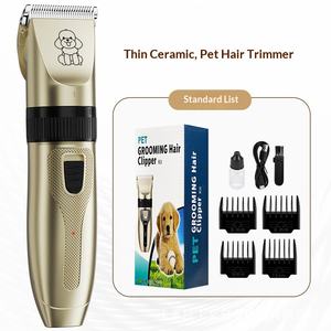 <span class=keywords><strong>Tondeuse</strong></span> à poils pour animaux de compagnie <span class=keywords><strong>professionnelle</strong></span>, portable, style simple, pour chats et chiens, facile à utiliser, rechargeable, <span class=keywords><strong>sans</strong></span> <span class=keywords><strong>fil</strong></span>, électrique - Product Image 2