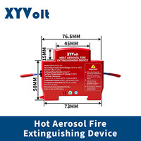Dispositif d'extinction d'incendie par aérosol XYVolt pour appareillage électrique, adapté aux boîtes de distribution et aux boîtes de terminaison