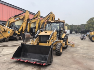 Used CAT 420F Backhoe Loader Japan Original Telescopic Digging Arm 4‑in‑1 Bucket Low Hours Original <b>Paint</b> CE Certified In Stock - Product Image 3