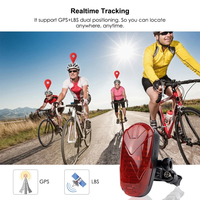 Localizador GPS TKSTAR 4G TK906 para Bicicleta de Montaña, con Batería de 1800 mAh de Larga Duración, Rastreo por GPS, WIFI y LBS, Aplicación Gratuita para PC