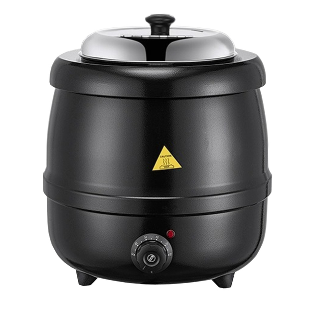 YITIAN 10L Catering Restaurant 201Stainless Steel Heating Stew Kettle Soup Warmer for Buffet With Food