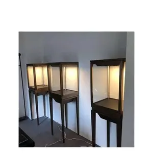 Lishi 보석 진열대 쇼케이스 보석점 세트 캐비닛 벽 디자인 유리 led 라이트 카운터 현대 럭셔리 커스텀