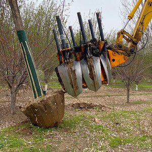 Máy đào di chuyển cây tự động hoàn toàn bằng thủy lực, tương thích với máy cấy cây, máy đào cây, máy nhổ cây - Product Image 2