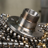Matériel de routage multi-axes robuste de marque Metal Cnc, conçu pour la production en série