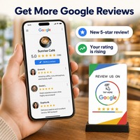 Carte NFC personnalisée pour avis Google, PVC blanc 13,56 MHz, carte d'évaluation, logo personnalisé, vente en gros, OEM, ODM, faible MOQ, prête à être expédiée