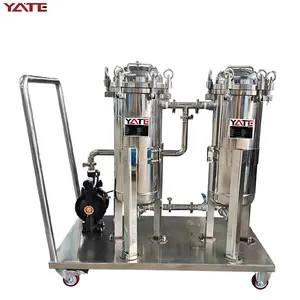 Nước Trái Cây Vodka Bia Rượu Vang Lọc Nhà Máy 10 "20 30 Inch Vệ Sinh Cartridge Lọc Nhà Ở Thép Không Gỉ Nhà Ở