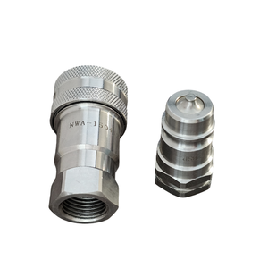 <span class=keywords><strong>Coupleur</strong></span> rapide <span class=keywords><strong>hydraulique</strong></span> d'échange de série ANV de Type Poppet BSP de ISO-A personnalisé en gros 3/4 "de l'usine de Chine - Product Image 1