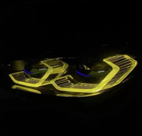 Luces LED de Circulación Diurna Amarillas 63119851047 63119851049, Ojos de Ángel, para BMW G22 LCI G80 G82 2020 en Adelante